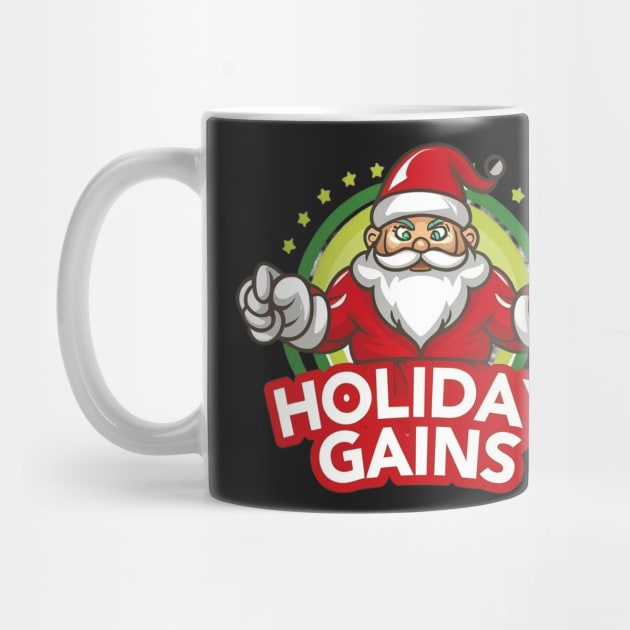 Festive Fitness: Santa’s Holiday Gains by ramith-concept